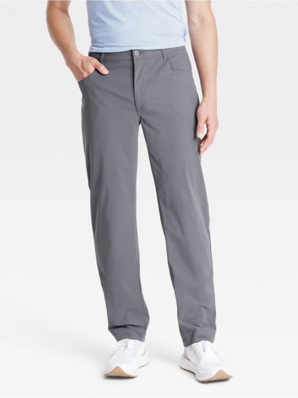 all in motion Men's Straight Gray Pants